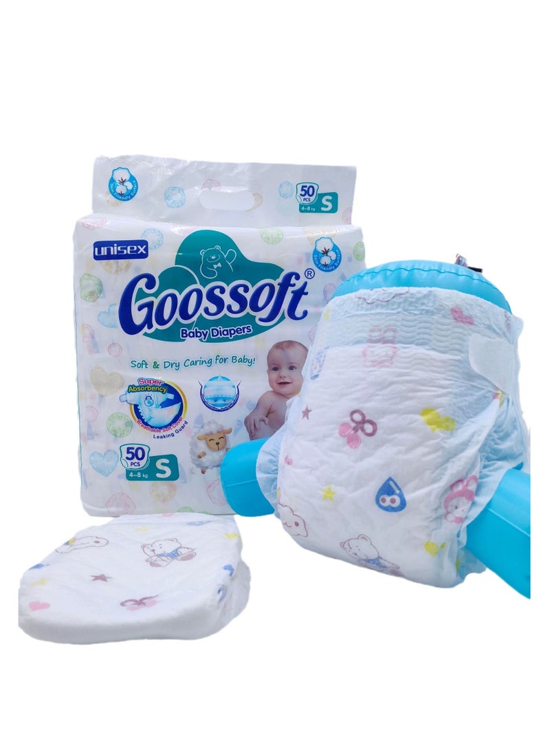 Goossoft pants diaper, children's size XL, 12-17kg, oversized set of 150 diapers