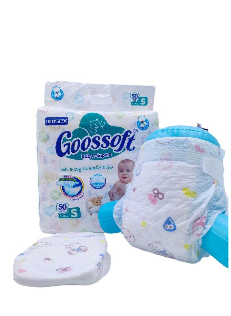 Goossoft pants diaper, children's size M, 9-14kg, oversized set of 150 diapers