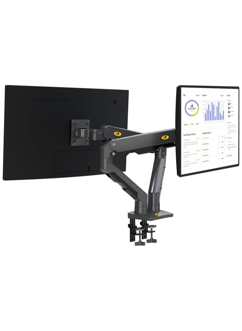 Dual-screen monitor stand G75 computer display stand arm horizontal and vertical screen desktop rotating base stand