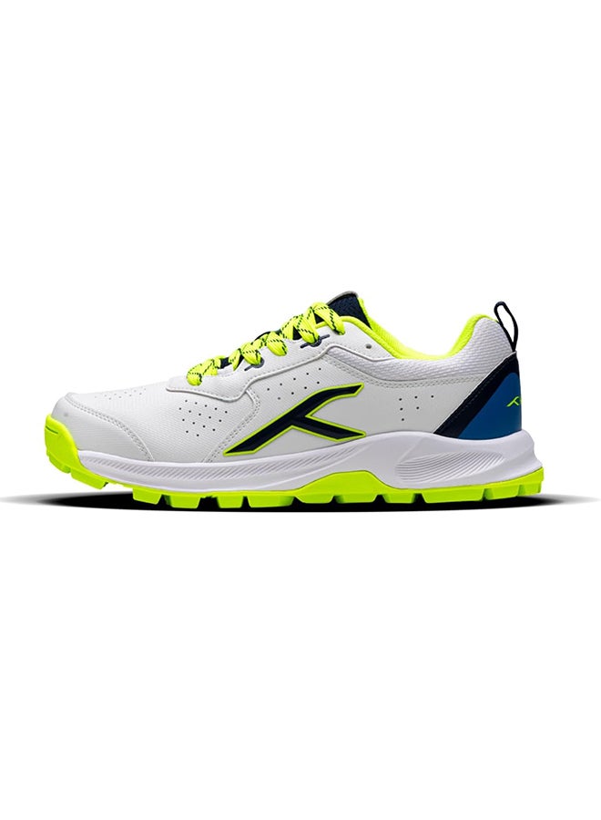 Hyperdrive - Cricket Shoe - White/Lime/Blue (Uk 9) (Hkfs-4M024-1-9)