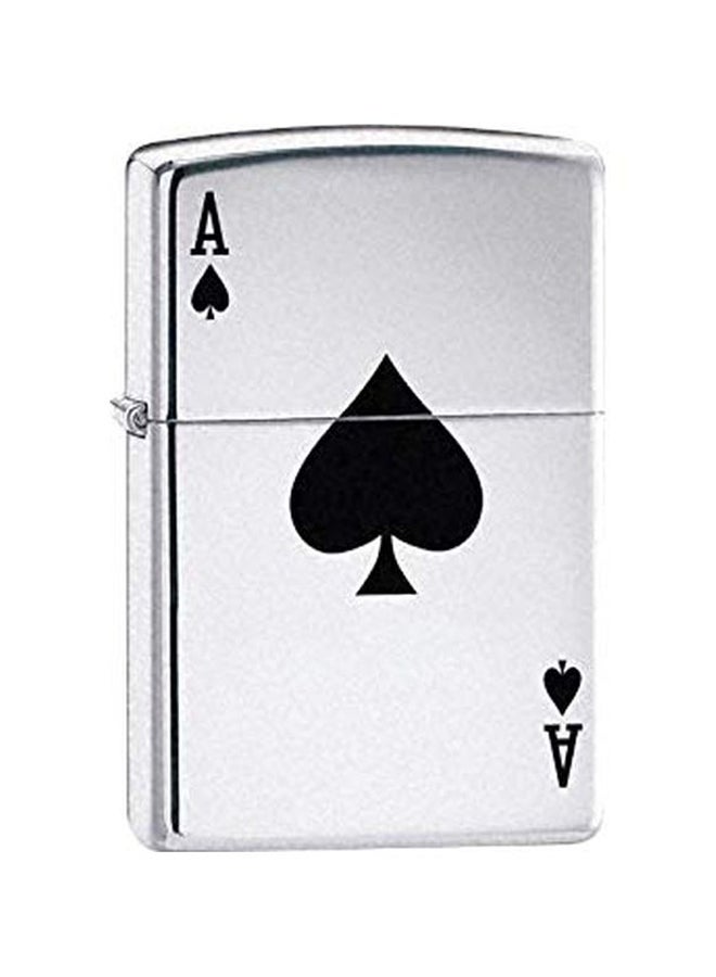 Simple Spade Lighter Silver/Black