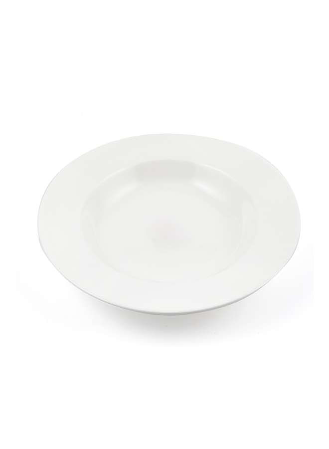 Ivory Porcelain Pasta & Soup Plate 29.5 cm