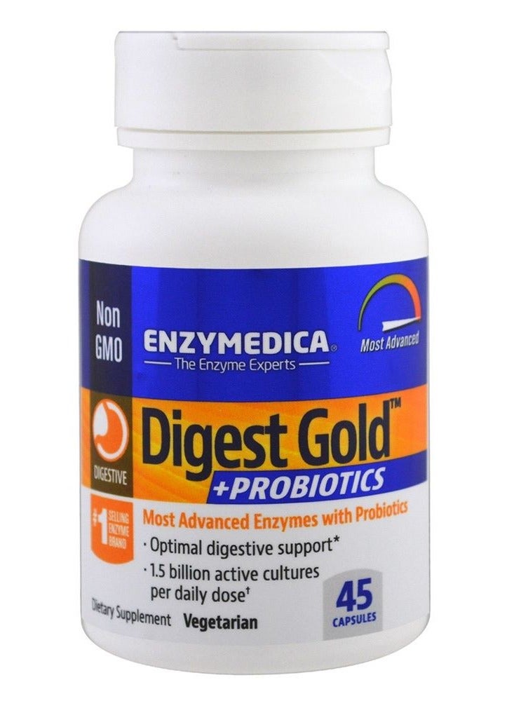 Enzymedica Digest Gold + Probiotics Capsules 45's