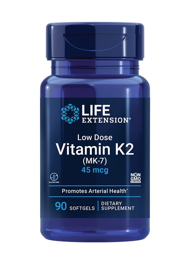 Vitamin K2, Antioxidant , Heart Health , 90 Softgels, 45 mcg