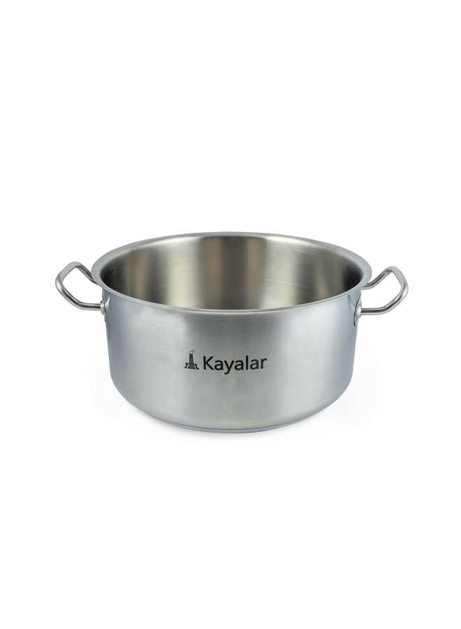 Stainless Steel Stew Pot Shallow With Out Lid 2.7 L, Turkey