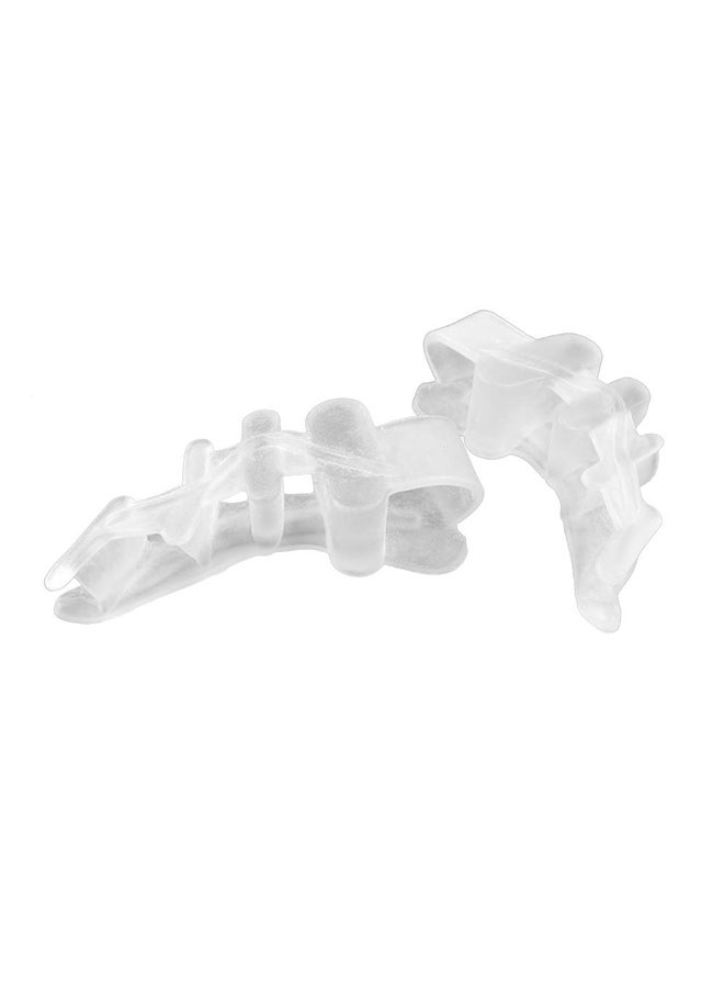 2-Piece Bunion Relief Toe Separator Clear