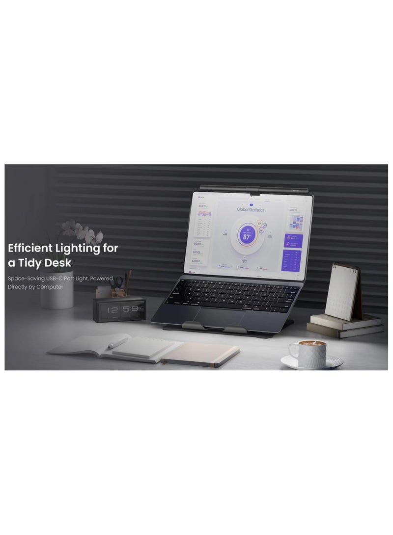 Yeelight Pura Lite Monitor Light Bar Lite Black | USB Type-C | Anti-Glare
