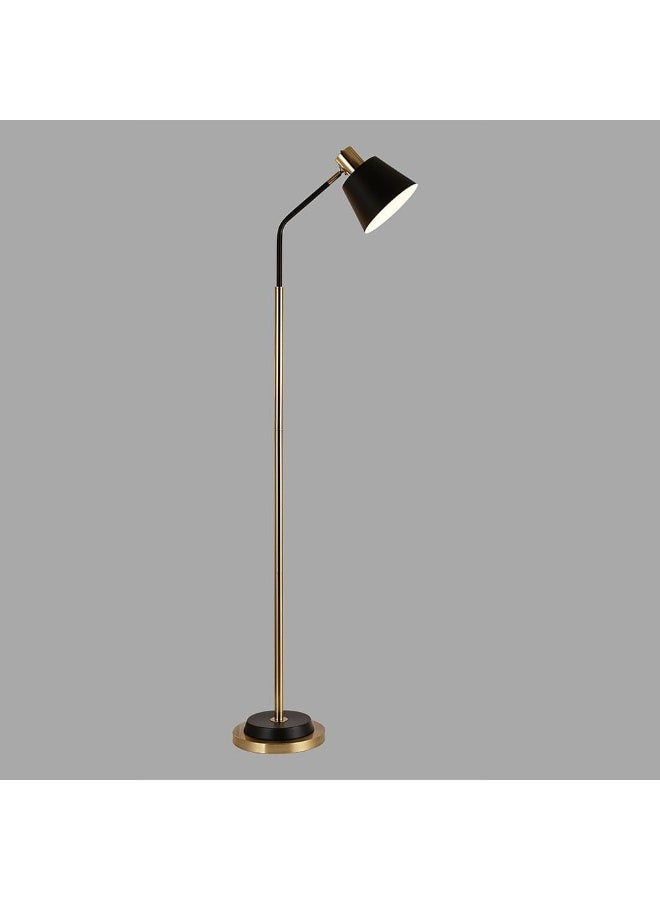 Hampton Metal Floor Lamp 25X130 E27 Black+Gold