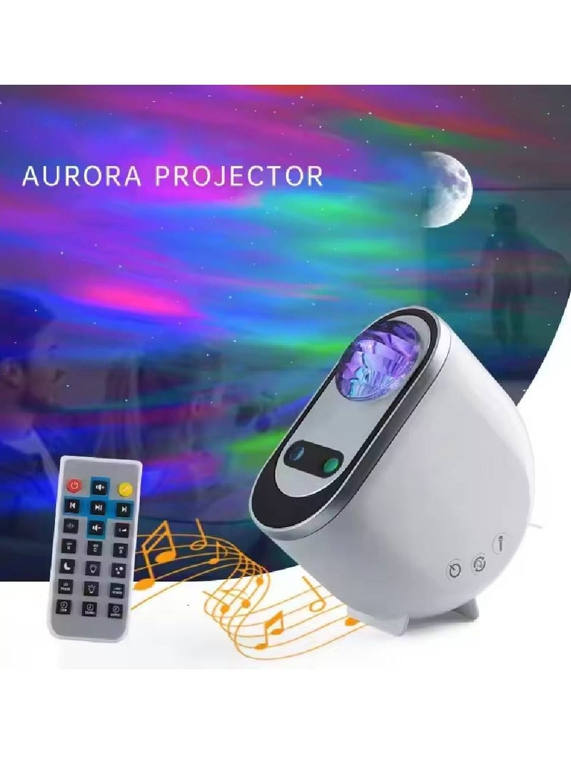 Star Projector RGB led light wave galaxy projector USB charging projector light with remote