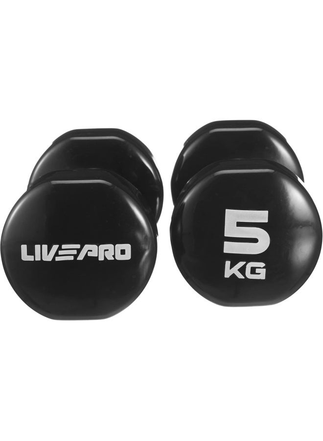 Livepro LP8076S Colourful Studio Dumbbell Set