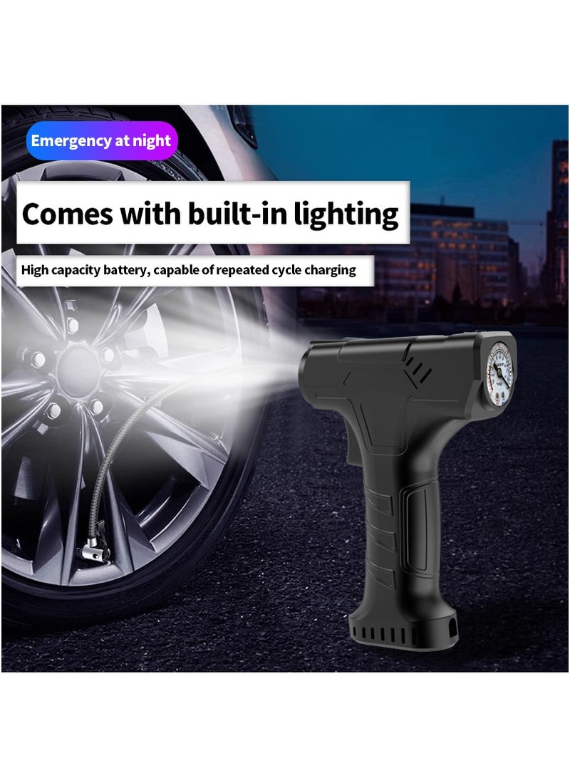 Portable Electric inflator 12V Car Air Compressor Portable Electric Inflator Wireless Car Tire Inflator Digital Bicycle Pump Car Accessories