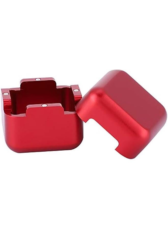 Aluminum Portable Mini Cue Tip Chalk Holder Billiard Pool Chalks Carrier Case