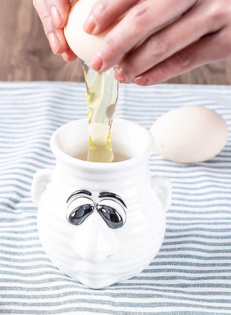 Egg Separator Funny Kitchen Gadget - Fun Snot Nose Egg Separator Tool Useful for Cooking and Baking