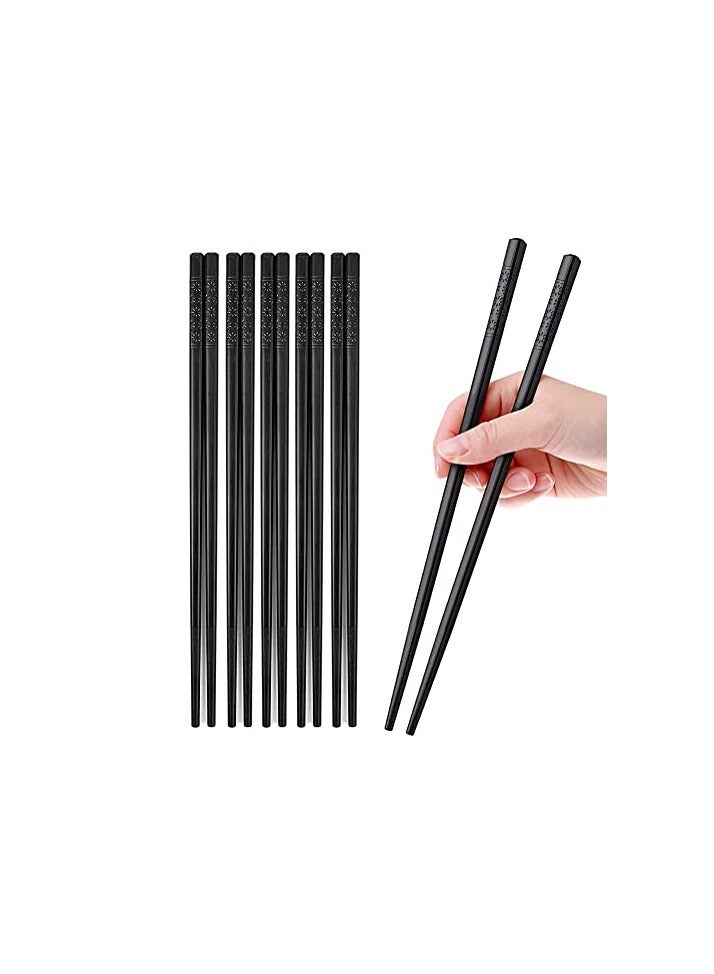 10 Pairs Fiberglass Chopsticks - Reusable Chopsticks Dishwasher Safe, 24cm