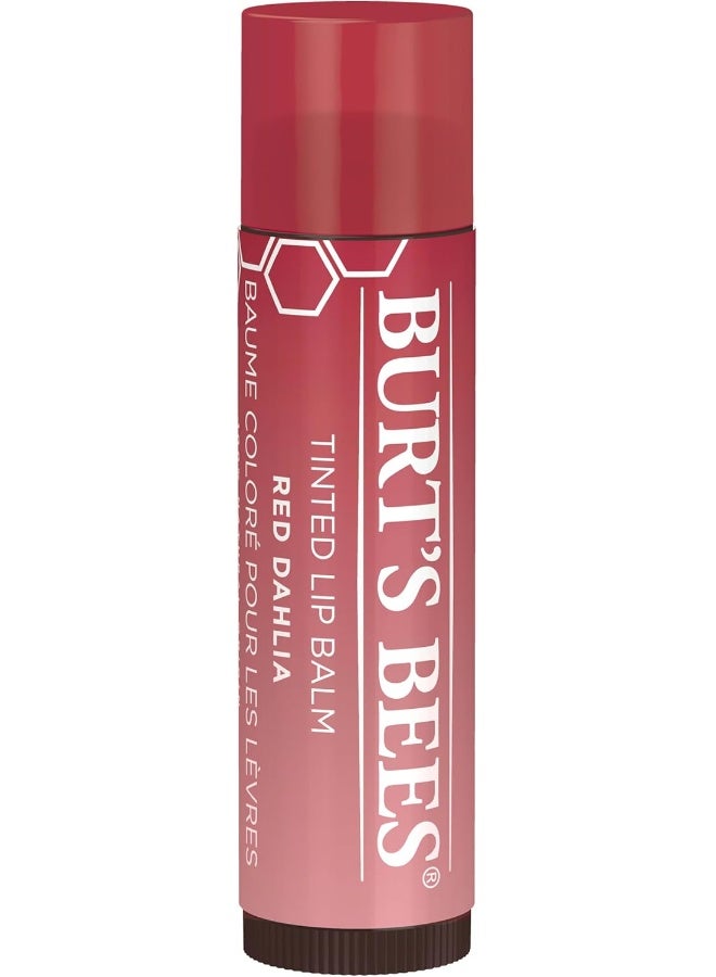 Tinted Lip Balm - Red Dahlia By Burts Bees For Unisex - 0.15 Oz Lip Balm