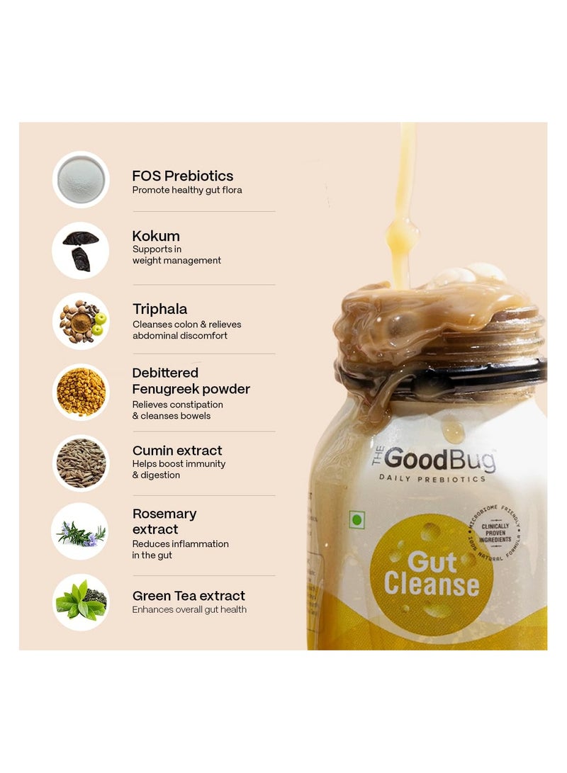 The Good Bug Gut Cleanse Shots | Pack Of 14 | Detox Shots |Improves Digestion | Improves Gut Health