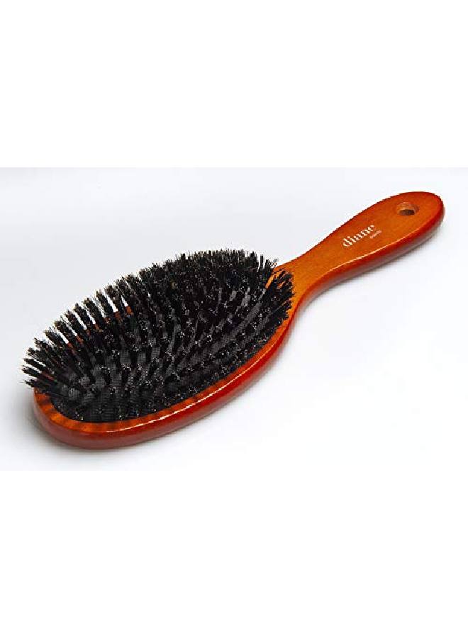 Oval Reinforced Boar Paddle Brush, Large Oval (D9001)