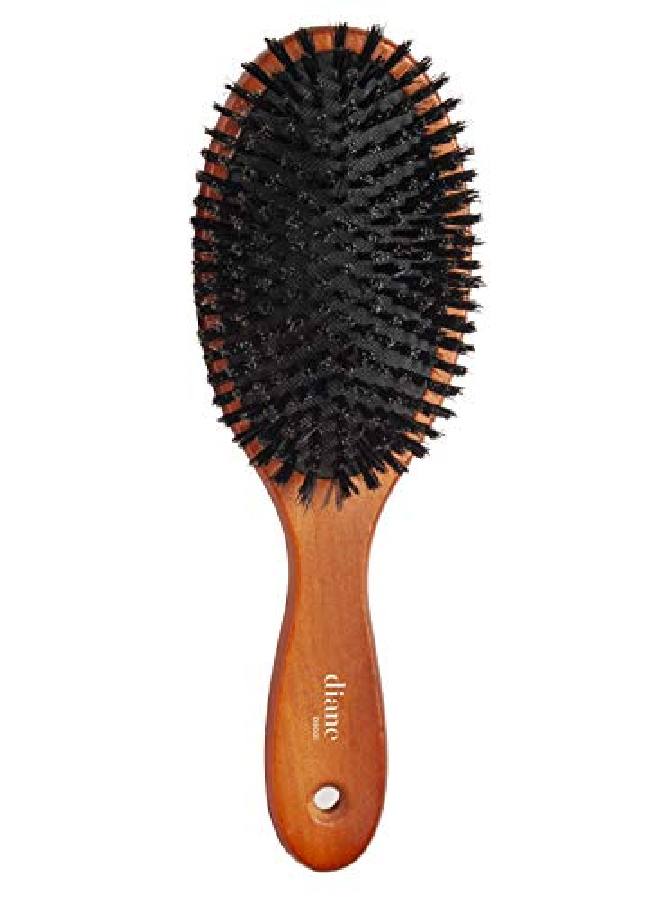 Oval Reinforced Boar Paddle Brush, Large Oval (D9001)