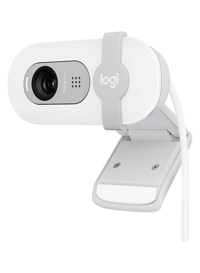 Brio 100 Full HD Webcam USB White