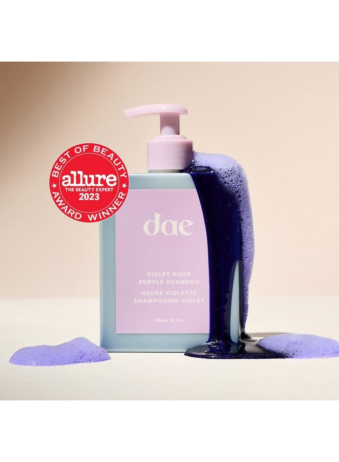 Ae Hair Violet Hour Purple Shampoo Fights Brasiness Enhances Color & Repairs Damage (10 Oz)