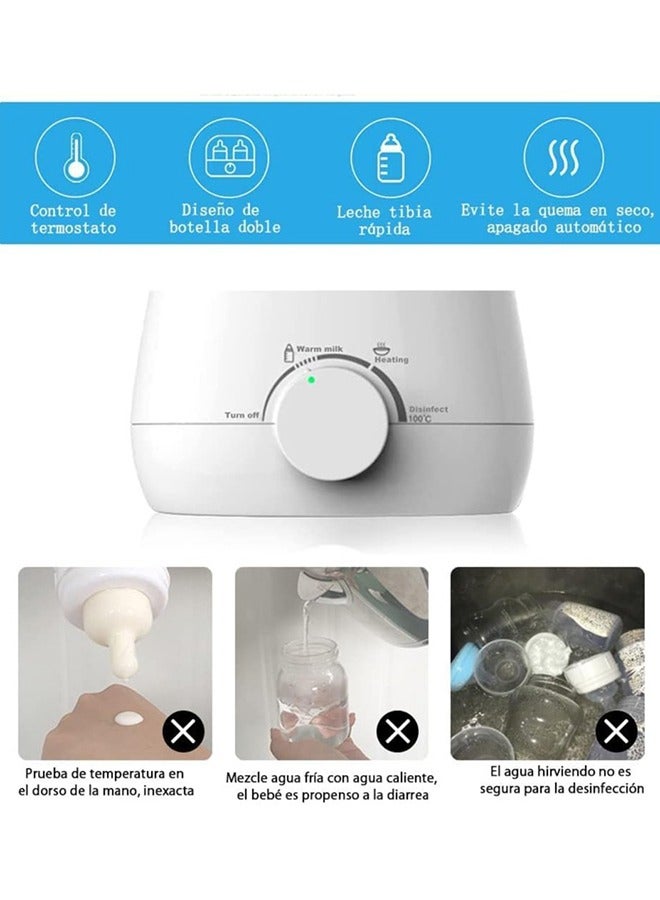 3 - In - 1 Baby Bottle Warmer With Accurate Temperature Control - Electric Steam Steriliser