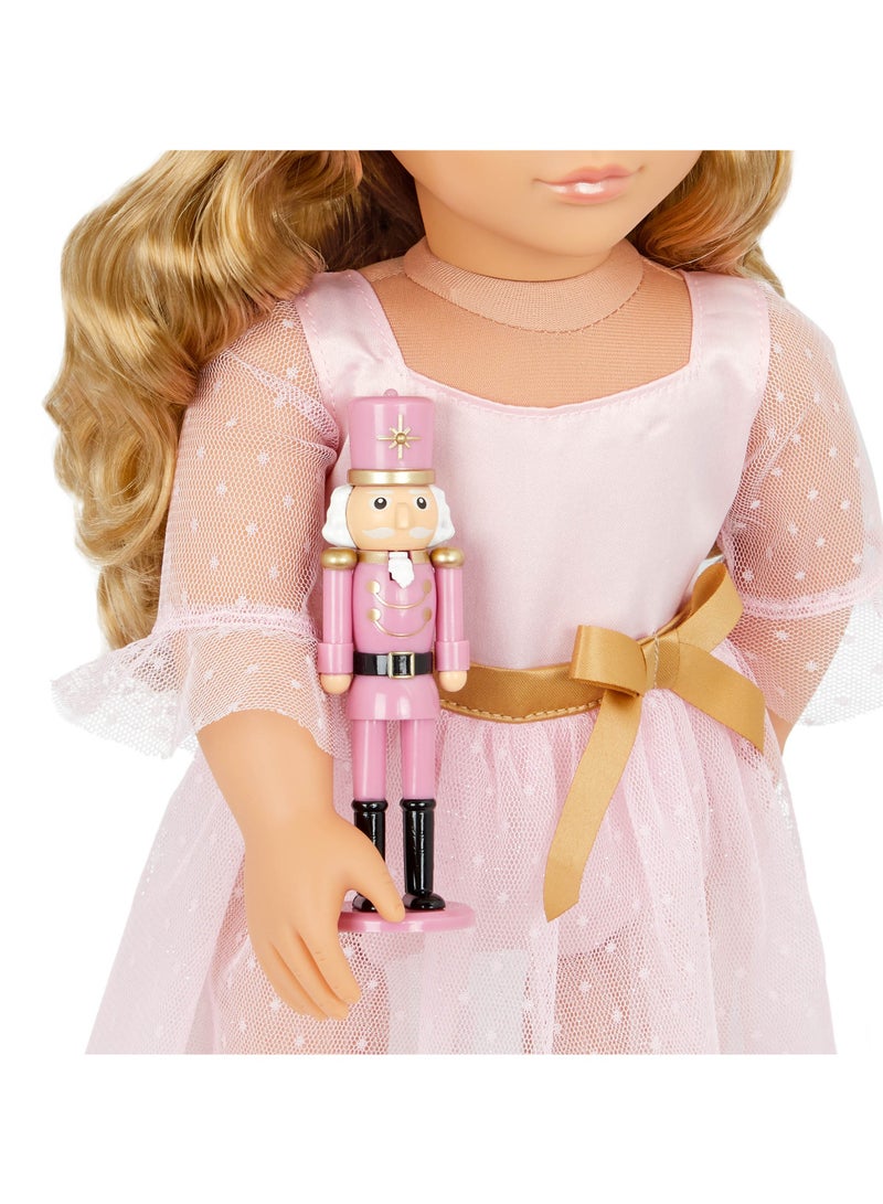 Natasha 18-Inch Fashion Doll Charming Ballet Dress And Fun Accessory Soft Body With Movable Limbs, Fabric Clothing Age 3 Years And Up