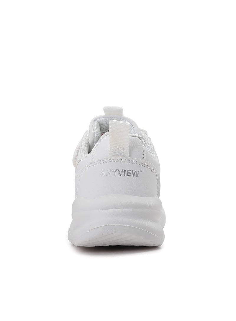 Sky View Unisex-Child White Shoes Breathable Sneakers for Boys Girls Lightweight Running Shoes Kids Toddler/Little Kid Gym Shoes