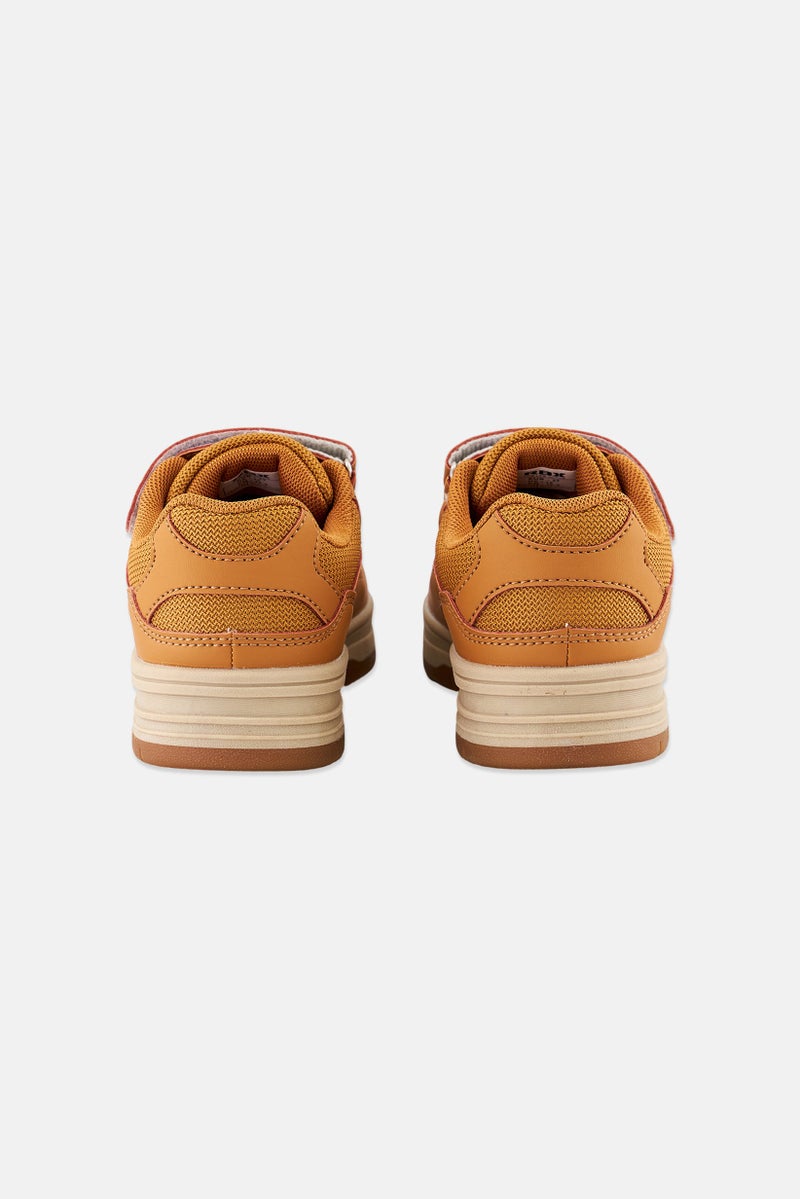 Kids Boy Velcro Shoes, Camel