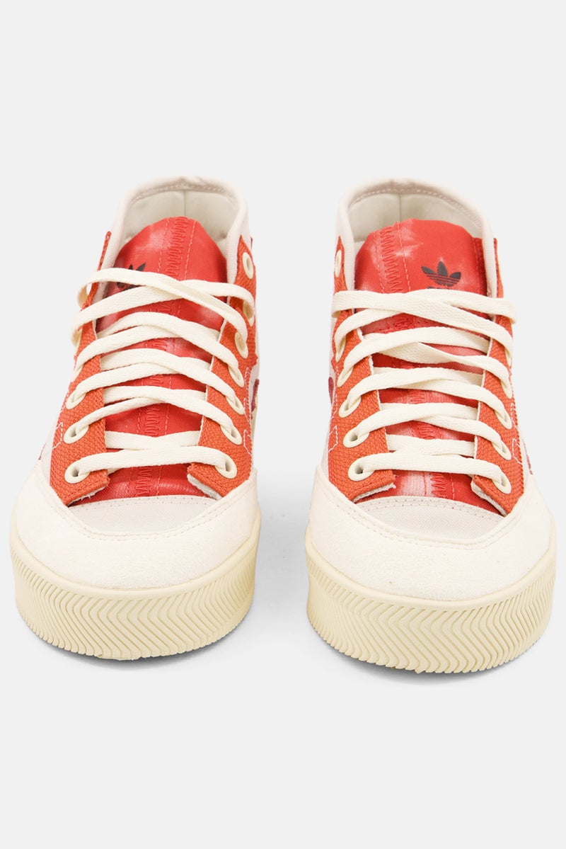 Kids Boy Nizza Parley Lace Up Sports Shoes, Off White