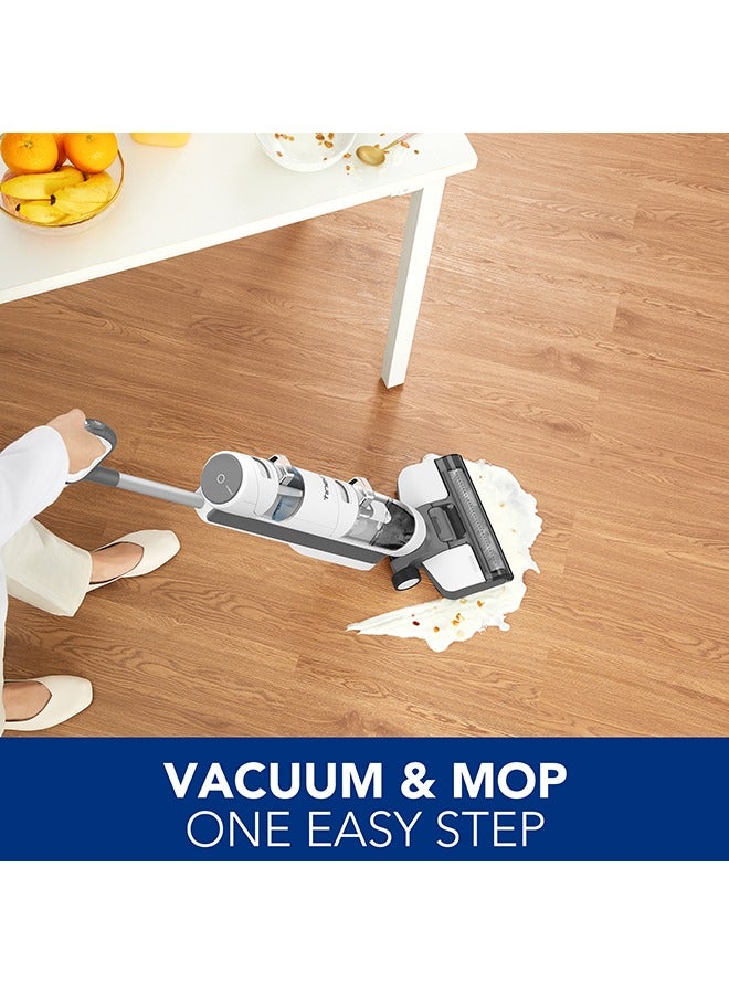 Tineco iFLOOR 3 Breeze Wet Dry Vacuum Cordless Floor Cleaner and Mop One-Step Cleaning for Hard Floors 0.6 L 190 W iFLOOR 3 ‎White/Grey