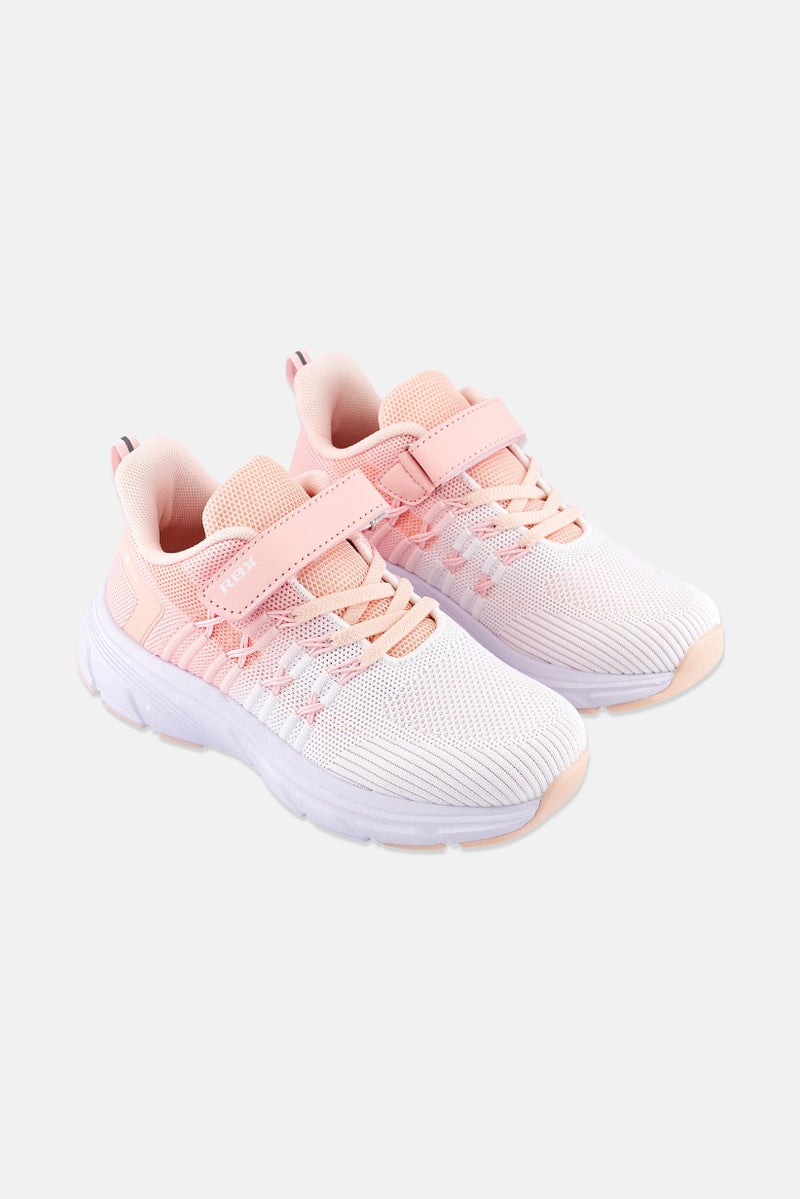 Kid Girl Lace Up Outdoor Shoes, Pink