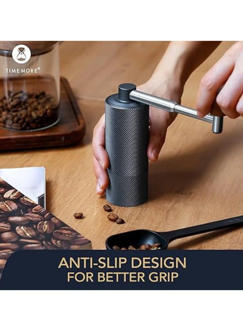 NANO Manual Portable Coffee Grinder, Black