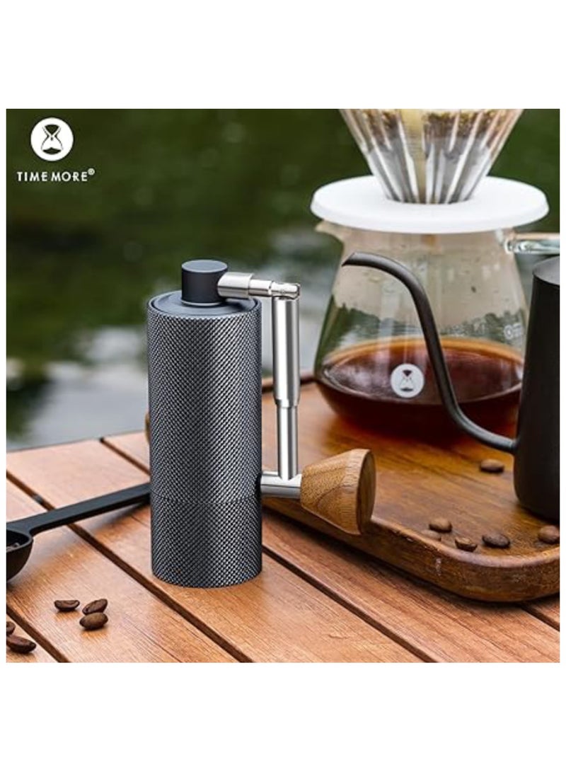 NANO Manual Portable Coffee Grinder, Black