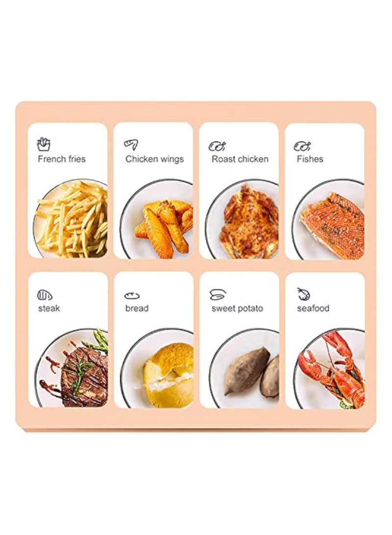 100 PCS Square Air Fryer Parchment Paper 8.5 inch Unbleached Square Air Fryer Liners/Steaming Parchment Liner for Air Fryer, Steaming Basket (8.5inch)