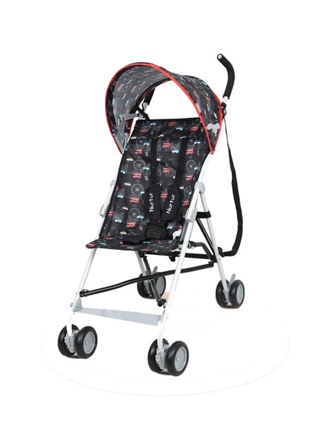 Rex Buggy Stroller Multicolor Lightweight Stroller with Compact Fold Canopy Shoulder Strap 6 to 36 monthsMulticolor Official Nurtur Product