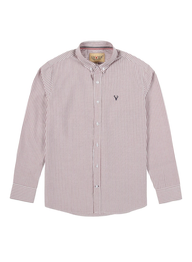 Men's Button Down Shirt | Casual Slim Fit Shirt | Long Sleeve Oxford Shirts For Men | Smart Fit Cuff