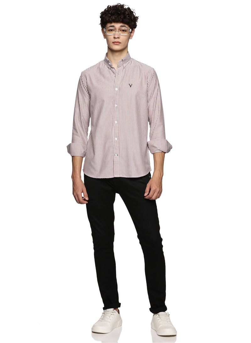 Men's Button Down Shirt | Casual Slim Fit Shirt | Long Sleeve Oxford Shirts For Men | Smart Fit Cuff