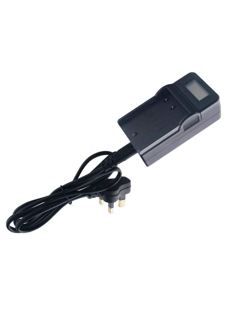 DMK Power CGA-S007C TC1000 LCD Battery Charger Compatible with Panasonic TZ3 TZ2 TZ4