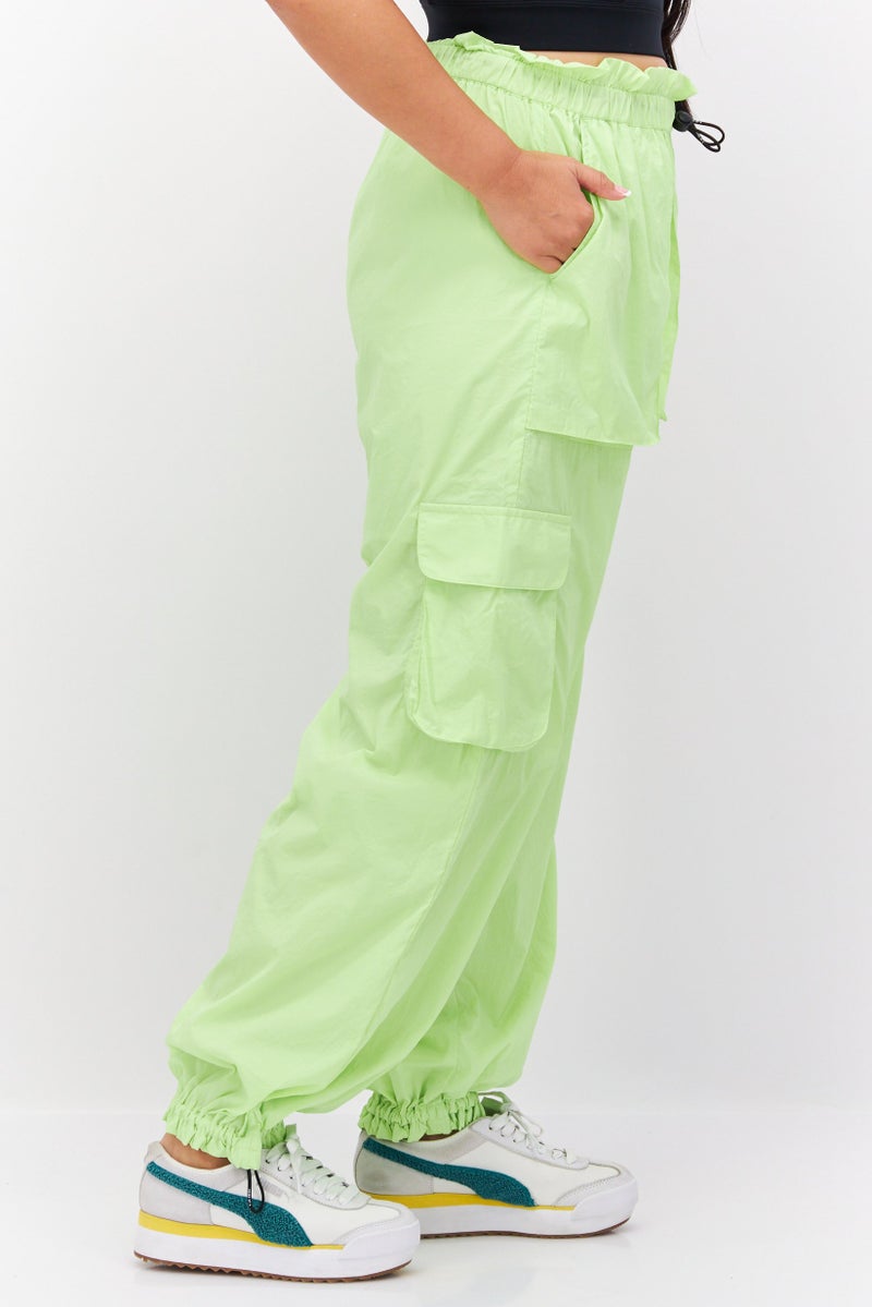 Women Sportswear Fit Training Sweatpants, Lime Green