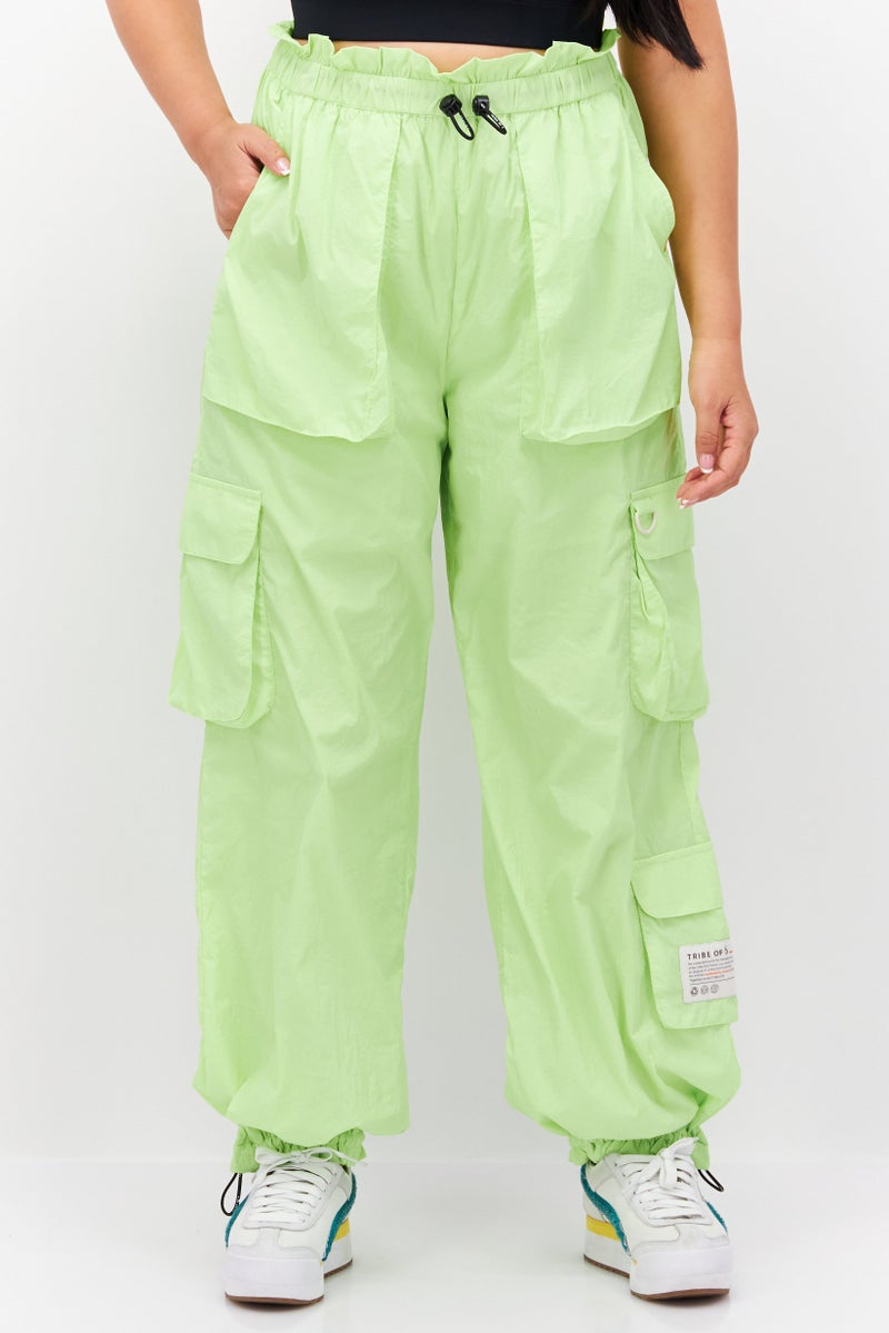 Women Sportswear Fit Training Sweatpants, Lime Green