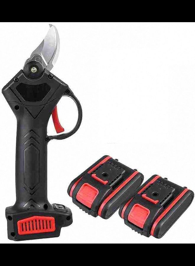 Portable Electric Pruning Saw Mini Electric Chain Saw One-Hand Professional Cordless Electric Pruning Shears Cordless Electric Chainsaw Tree Branch Pruner Garden Tool