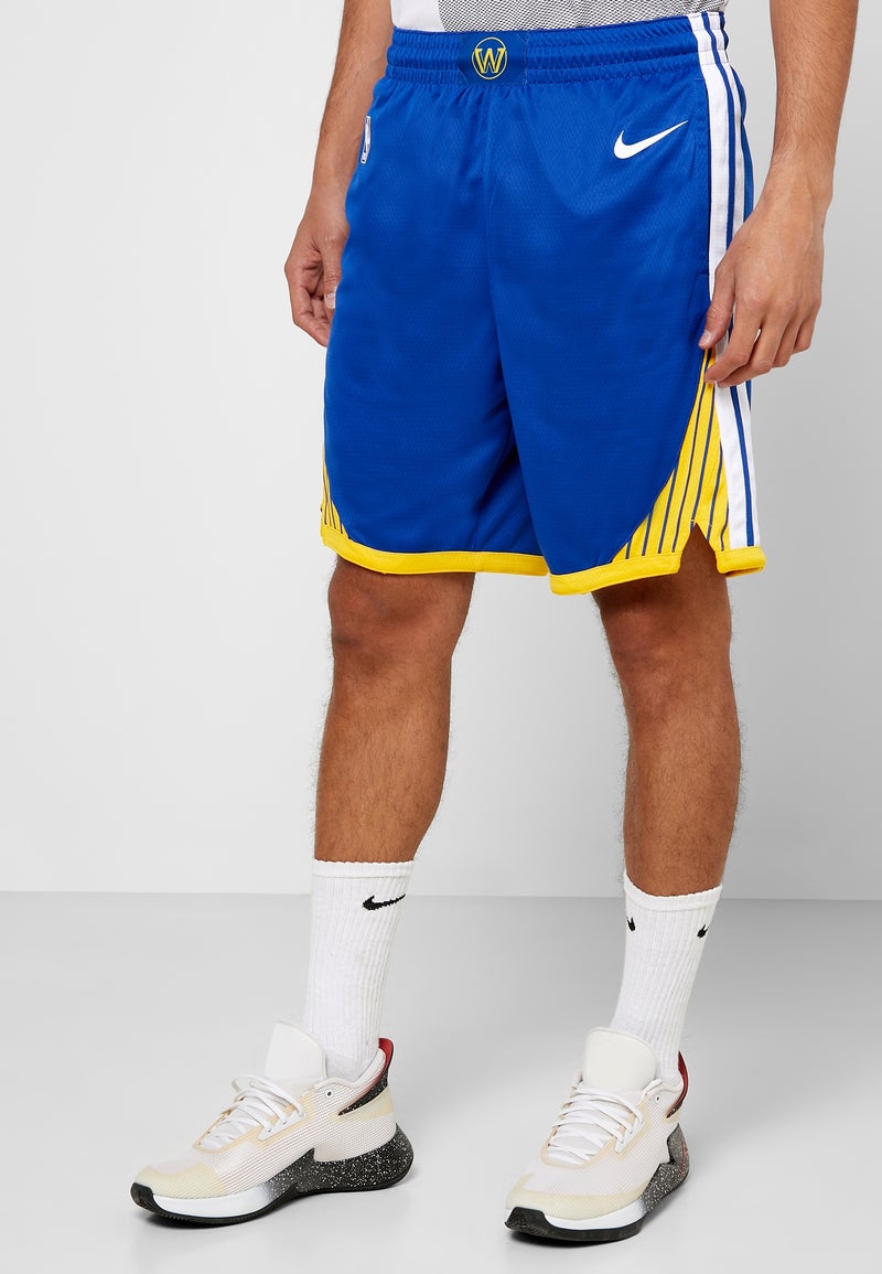 Golden State Warriors Swingman Shorts Blue