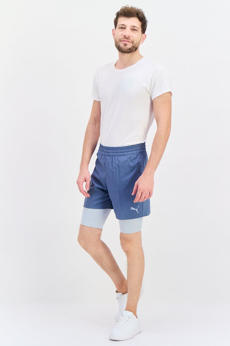 Men Sportswear Fit 2 In Training Shorts, Sage