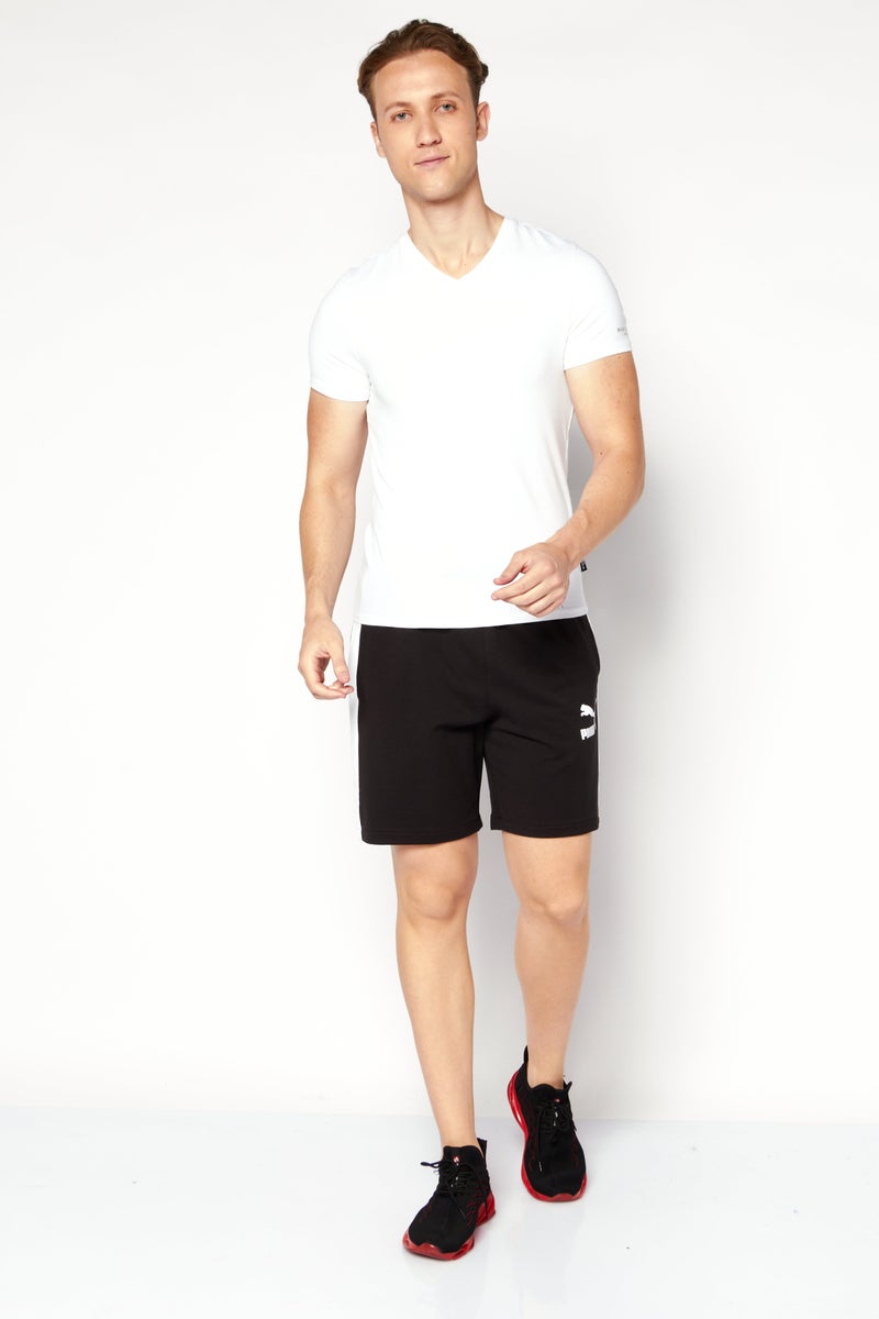 Men Sportswear Fit Training Shorts, Black