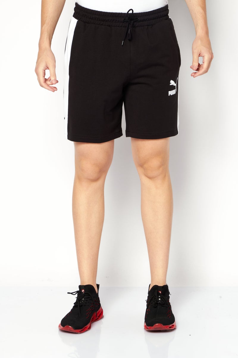 Men Sportswear Fit Training Shorts, Black