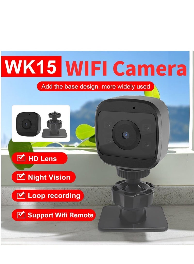 WK15 WIFI Camera Mini Smart Baby Surveillance Cameras Sensor Camcorder Web Video Home Safety Wireless Security A9 Camera