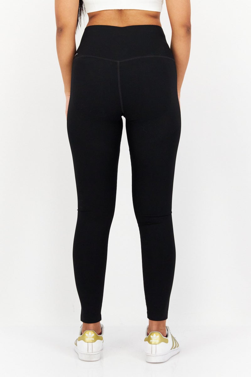 Women Sportswear Fit Plain Training Tight, Black