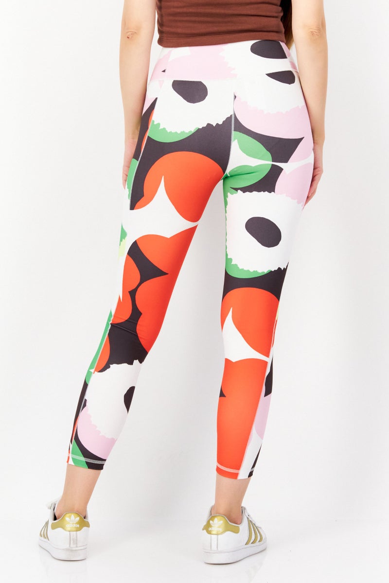 Women Tight Fit Yoga Tights, Green