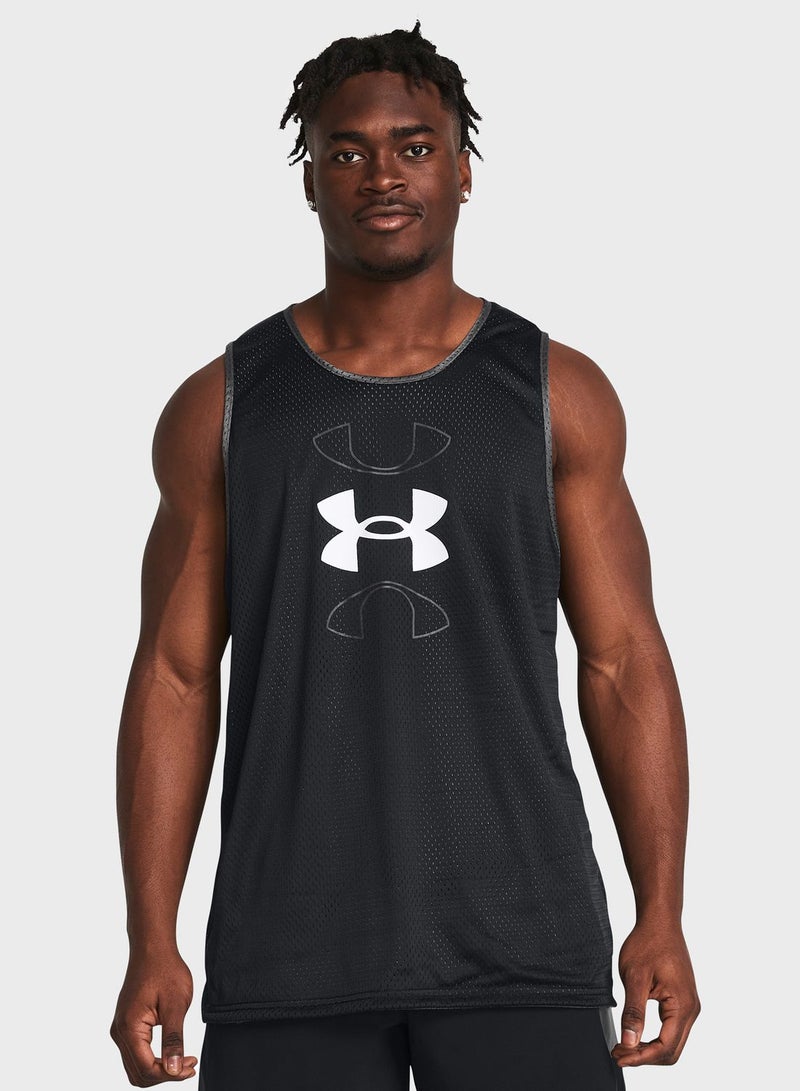 Baseline Basketball Reversible Tank