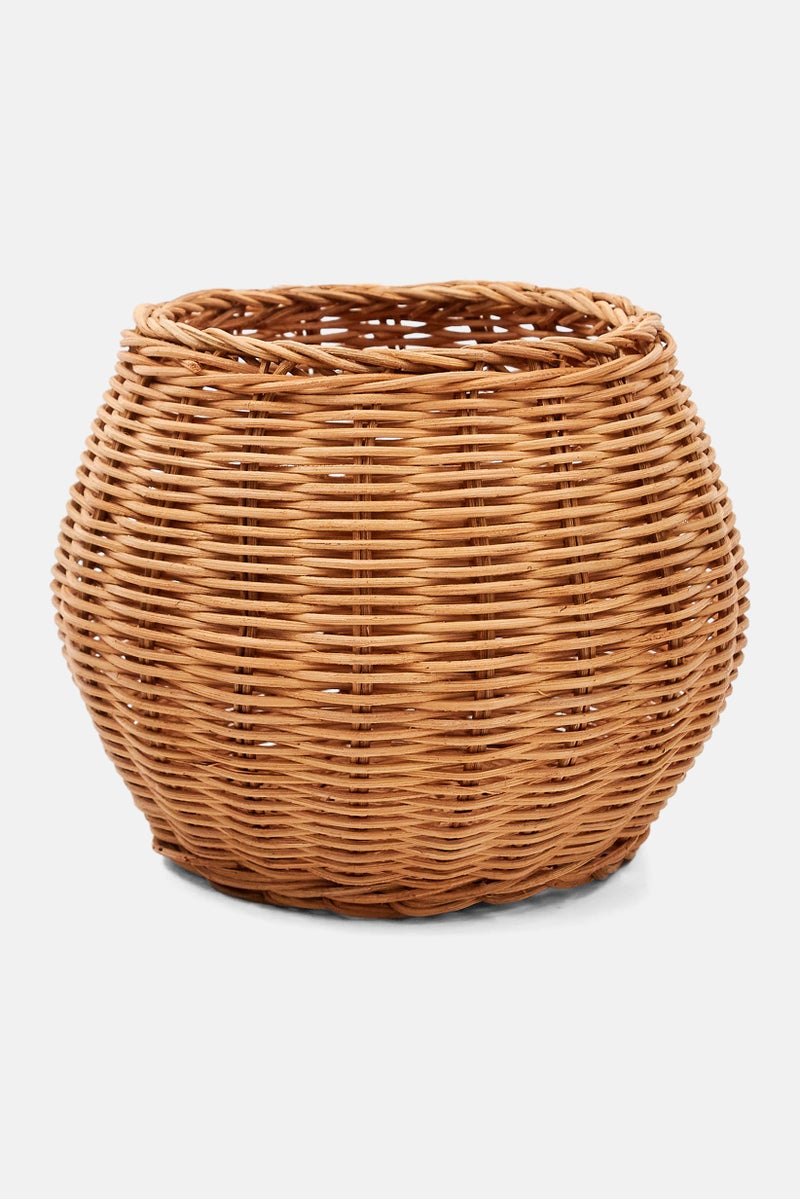 Natural Fiber Storage Basket, Brown